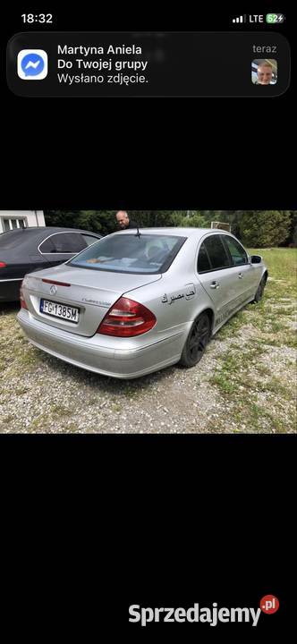 Mercedes E200 18 Kompressor LPG DP 2039 Konopnica
