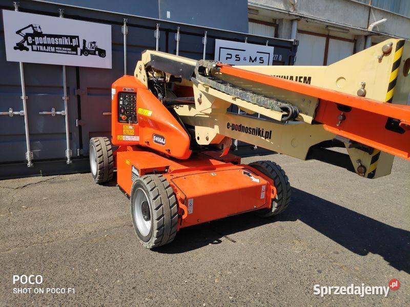 Wynajem podnośnika przegubowego 16m JLG E400 Polkowice wynajem