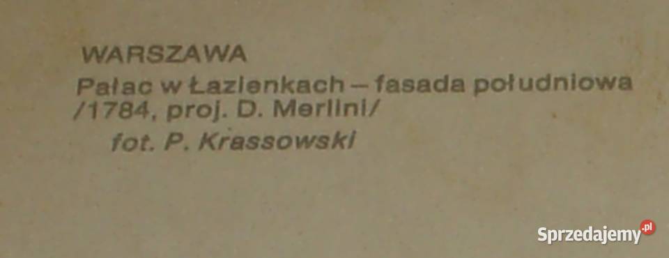 Warszawa na pocztówce z lat siedemdziesiątych mazowieckie Pruszków