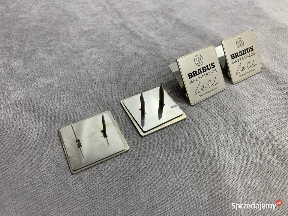 Logo emblemat fotele Mercedes Benz BRABUS Chełm