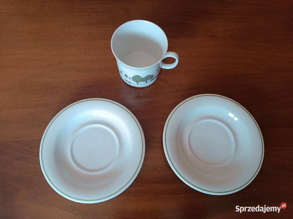Filiżanka z porcelany niemieckiej Sommer Garten Szczyrk