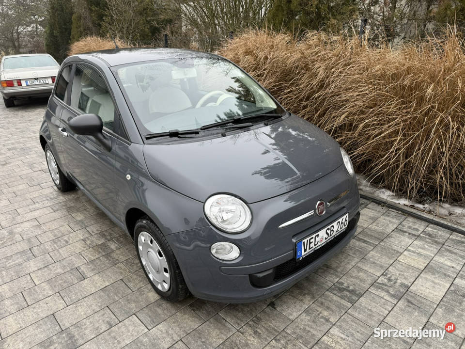 Fiat 500 ZADBANY oryginalny przebieg I 2007 lakier metallic Poznań