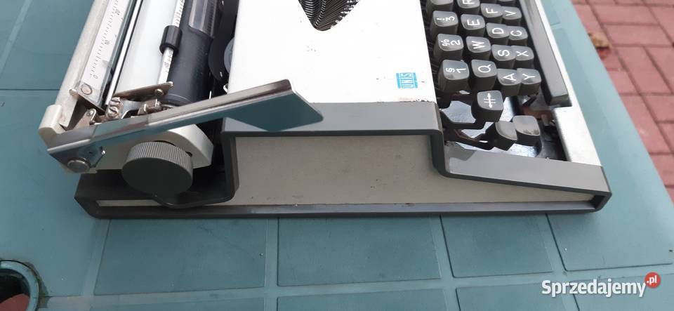 TBS De Lux maszyna do pisania przenośna Łódź