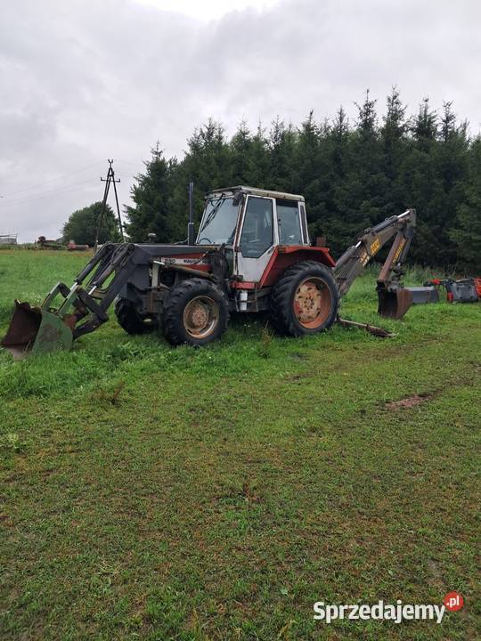 Massey ferguson 690 koparko ładowarka