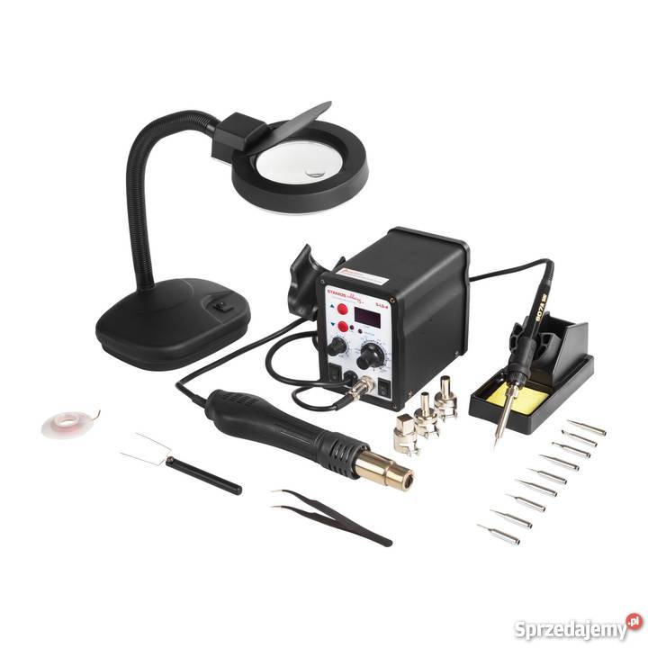 Profesjonalna stacja lutownicza hot air kolba Poczesna