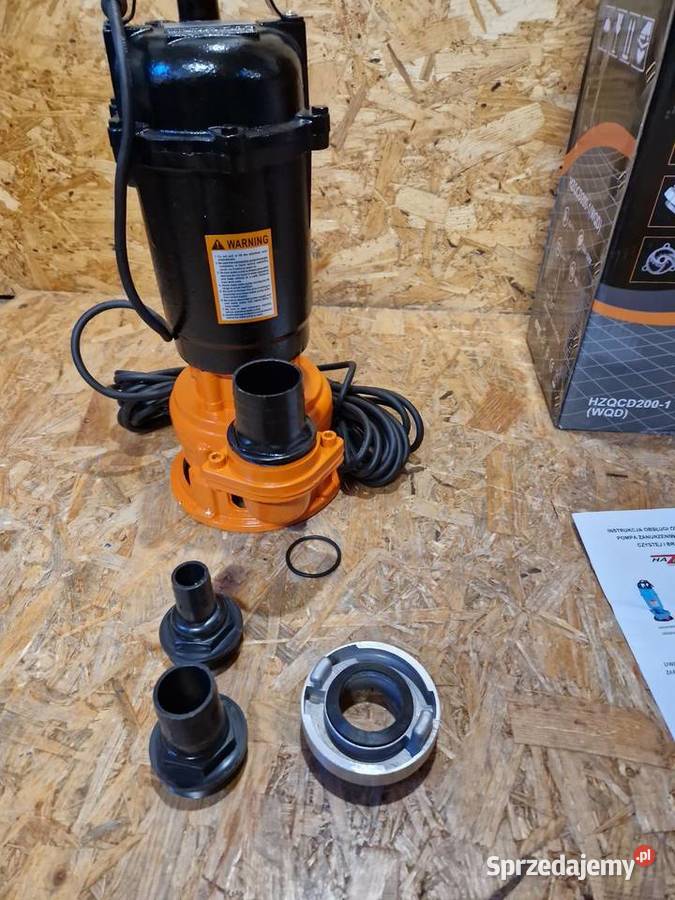 POMPA DO SZAMBA WODY Z DODATKOWYM NOŻEM TNĄCYM Głogowa