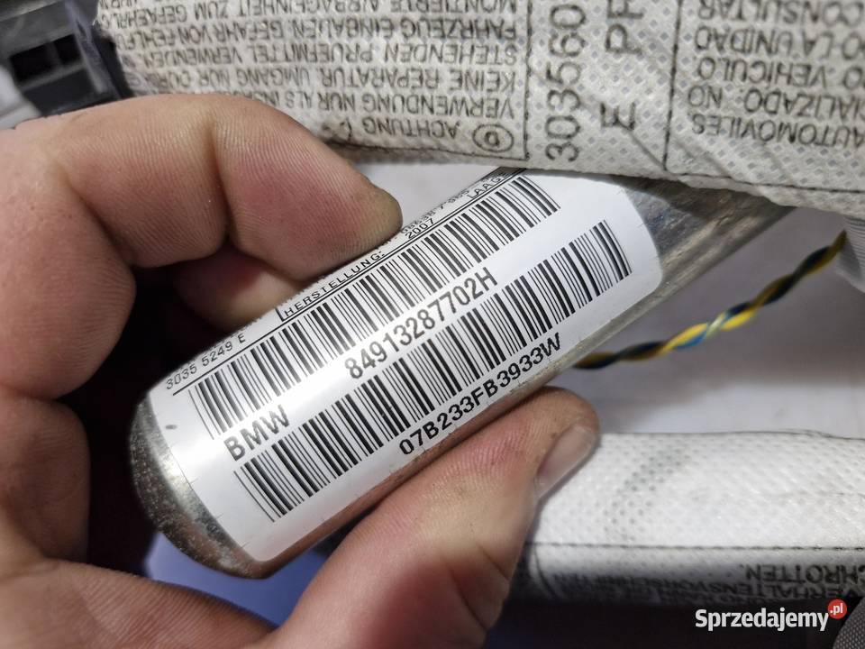 9132877 BMW E87 PODUSZKA POWIETRZNA AIRBAG osobowe