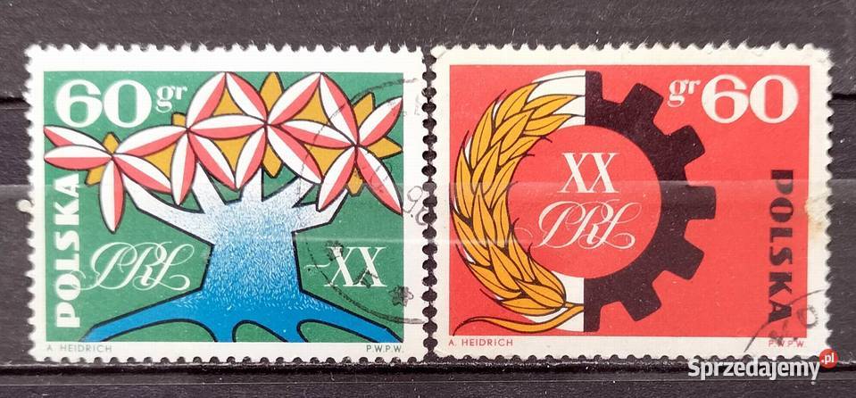 Znaczki polskie 1964 łódzkie Leźnica Wielka-Osiedle