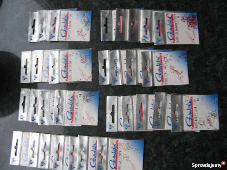 haczyki japońskie Gamakatsu różne wielkości Szczecin