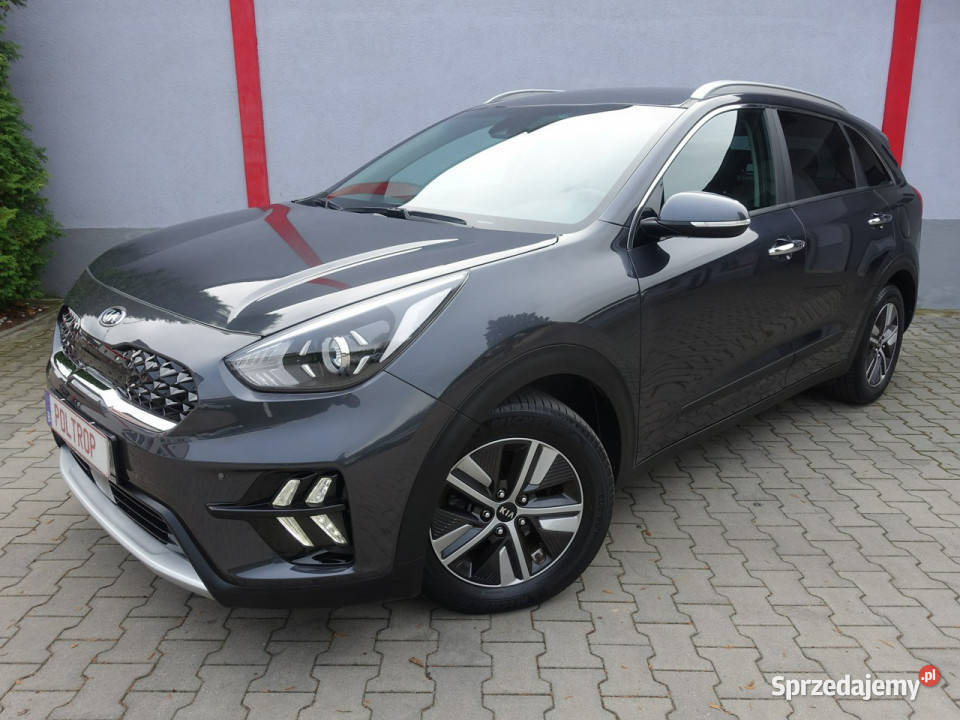 Kia Niro 16 HYBRID Półskóra Ledy Alu KamCof Navi Samochody osobowe śląskie Częstochowa