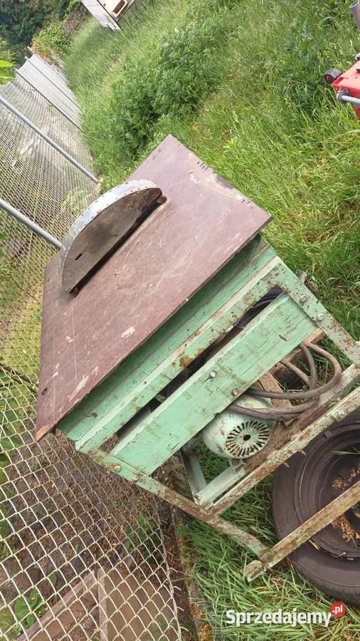 Piła kołowa piła stołowa elektryczna siła Wronki