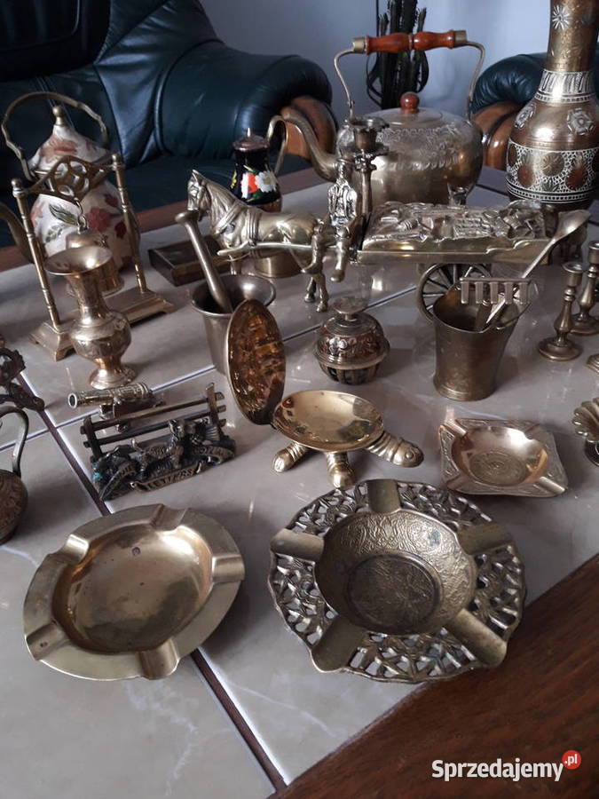 Stary ciężki modiądz kolekcjonerski Janów Lubelski