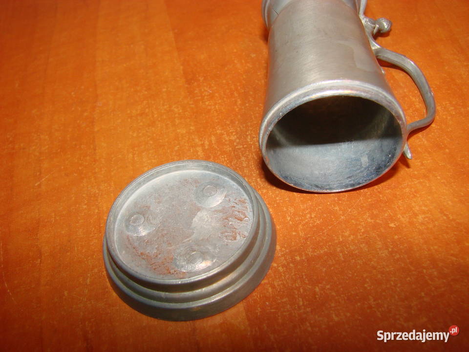 mały cynowy kufelek Pruszcz Gdański