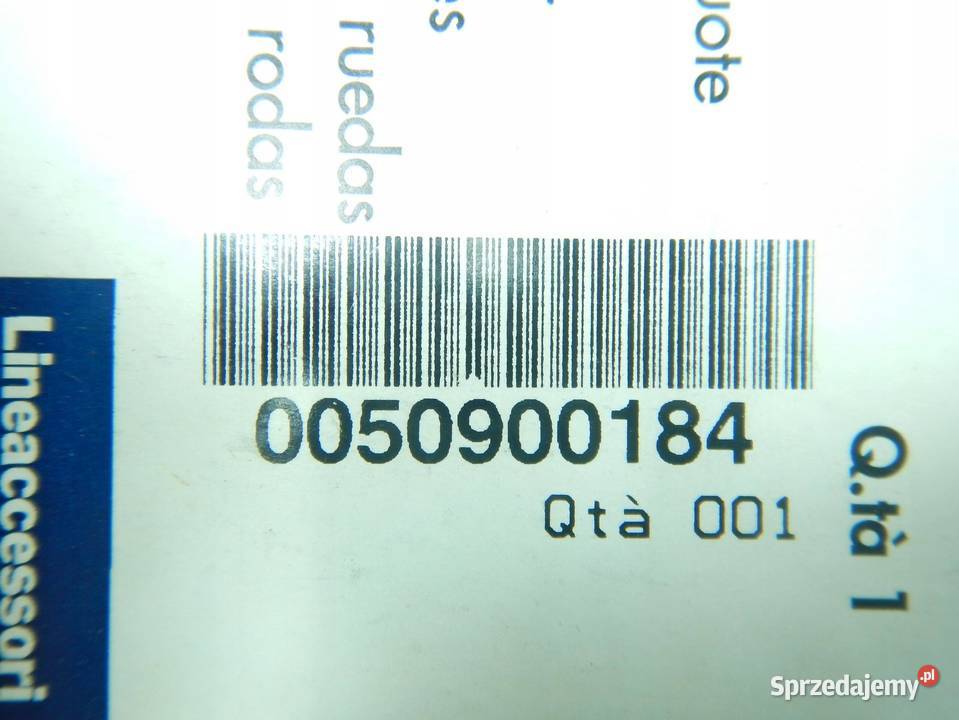 ZESTAW ŚRUBY ZABEZPIECZAJĄCE KOŁA ZŁODZIEJKI