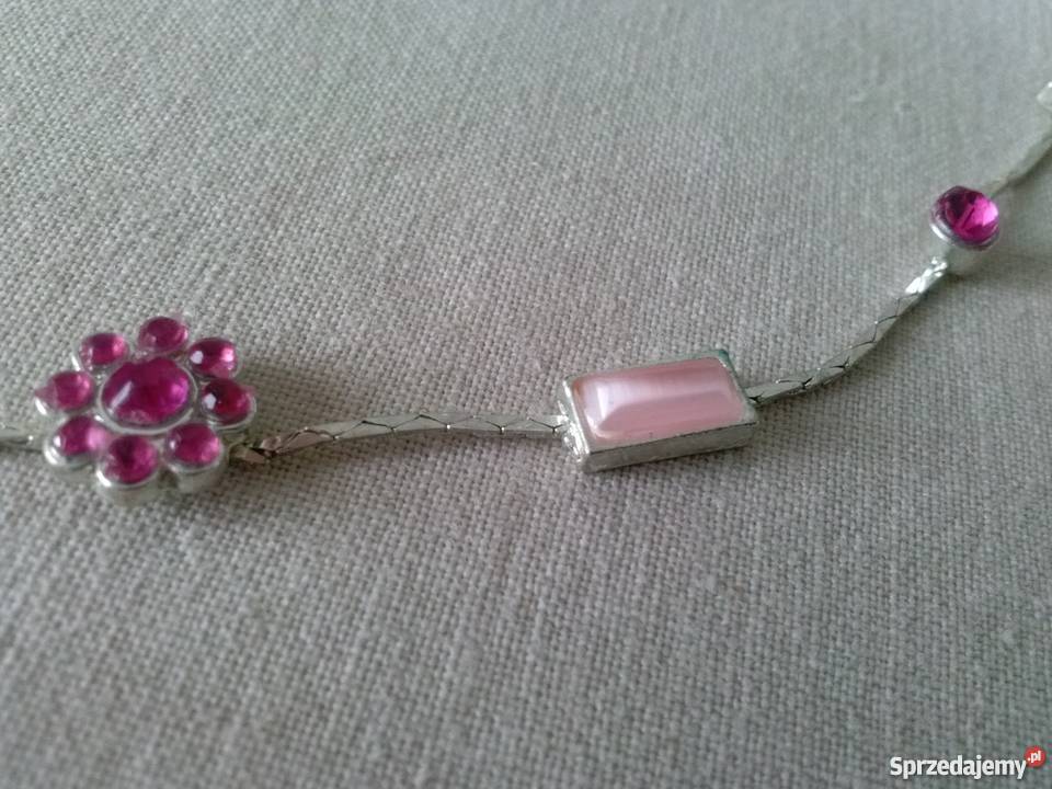 Łańcuszek pierścionek zawieszka komplet na Pozostałe