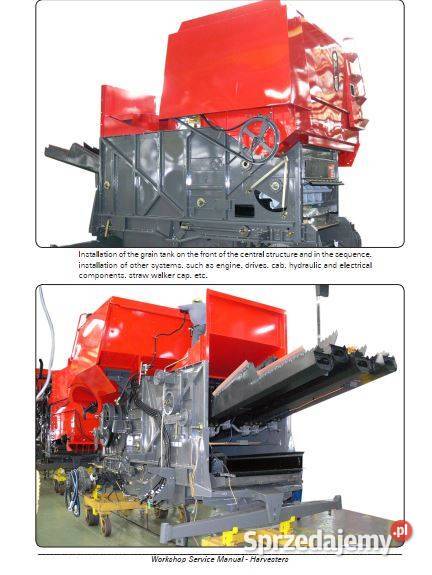 MF30 MF32 Mf34 MF38 instrukcja naprawy kombajny motoryzacja, transport Kielce