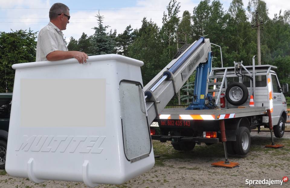 Wynajem podnośnika koszowego na terenie woj Płock