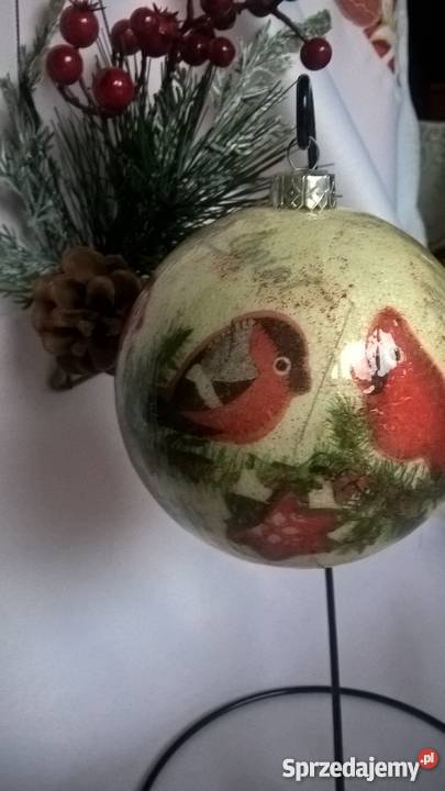 bombka kula medalion 12 Dekoracje i ozdoby Sierpc sprzedam