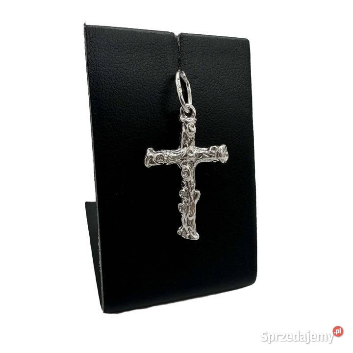 Nowa Srebrna Rodowana Zawieszka pr 925 224g Elbląg