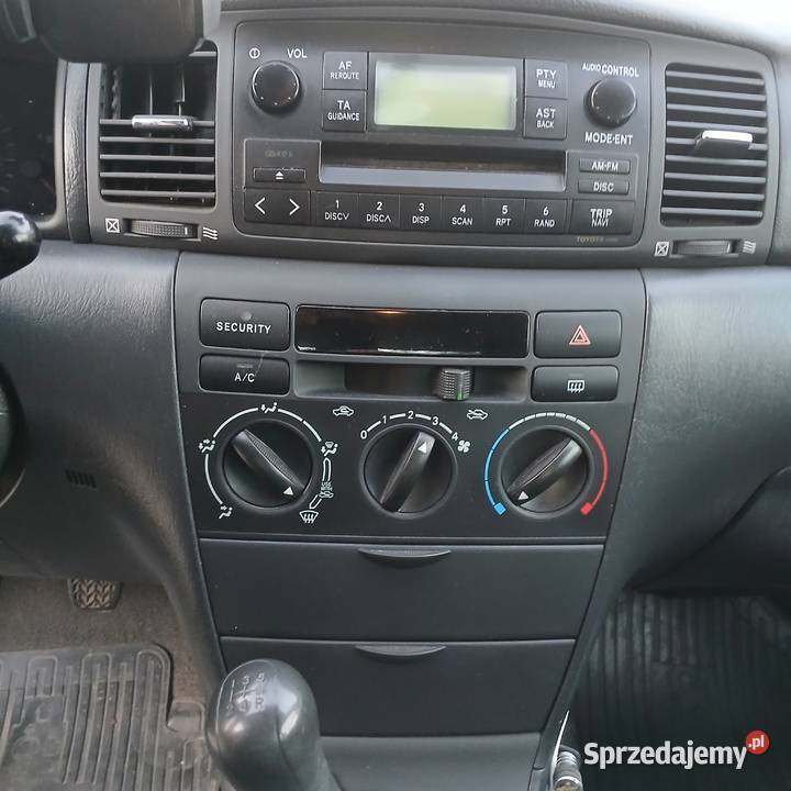 Toyota Corolla Sedan 14 benzyna poduszka powietrzna mazowieckie Siedlce