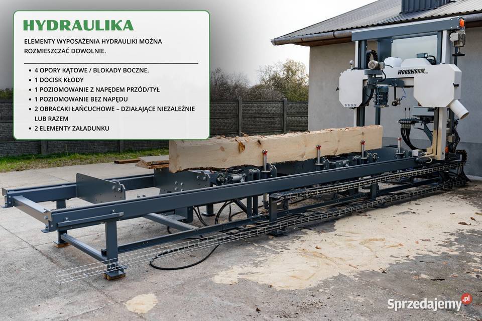 Trak Taśmowy z Pełną Hydrauliką Możliwość Łańcut