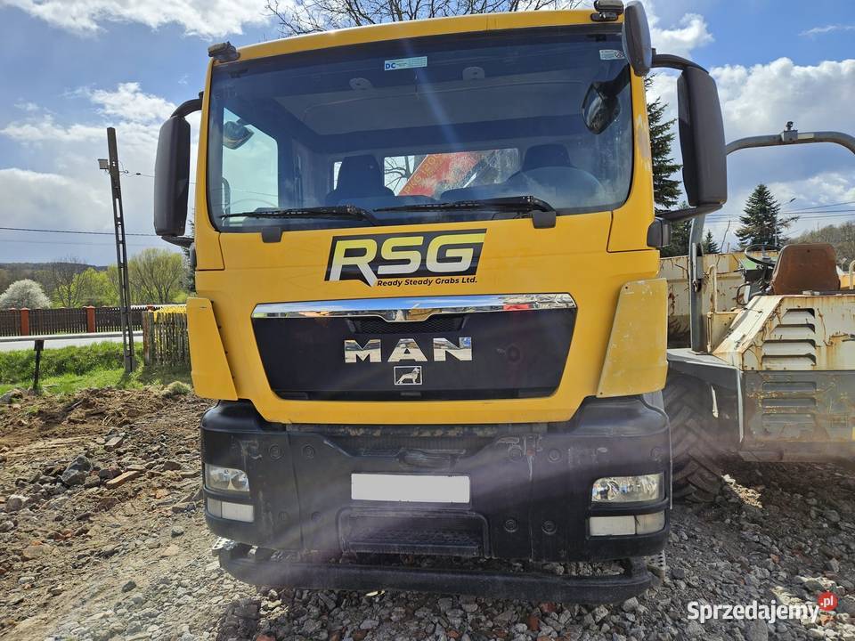 MAN TGS 32360 8X4 HDS PALFINGER 12001 Wywrotka 32000kg podkarpackie Ropczyce sprzedam