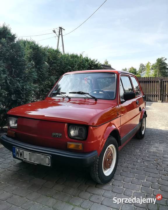 Fiat 126p maluch FSM 126 Polski kaszlak Zarejestrowany w Polsce Sadowne