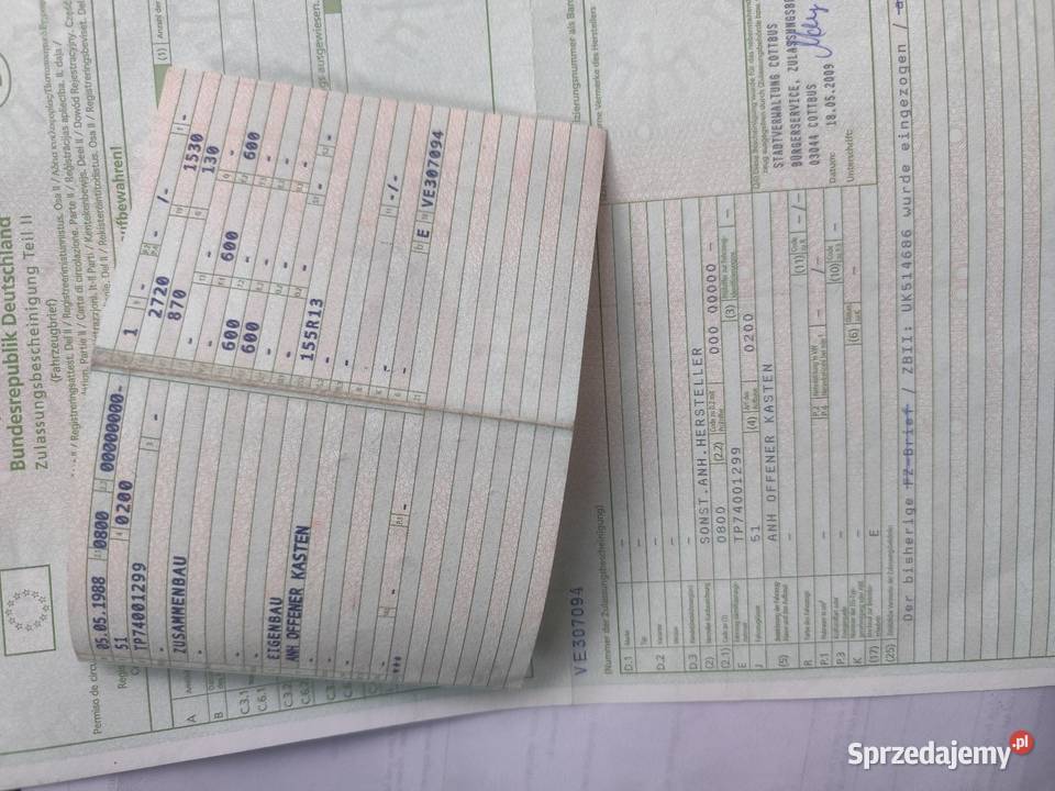 Przyczepka samochodowa Sam Krosno Odrzańskie