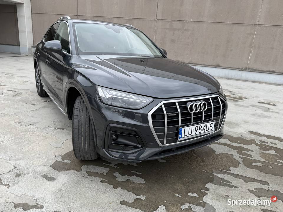 Audi Q5 sportback 2022r salon Polska benzyna Q5 Sportback Lublin