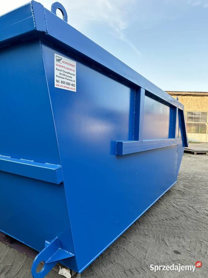 Kontener mulda 7 m3 asymetryczna pojemnik na Niedrzew Pierwszy