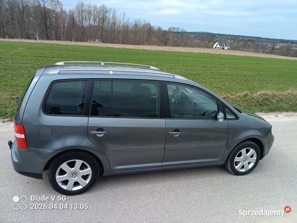 Volkswagen Touran 16 2004r Godny sprowadzony Jeziorko