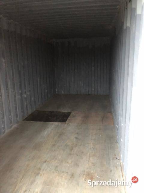 Kontener morski magazynowy 20DV 6 metrowy Kościerzyna sprzedam