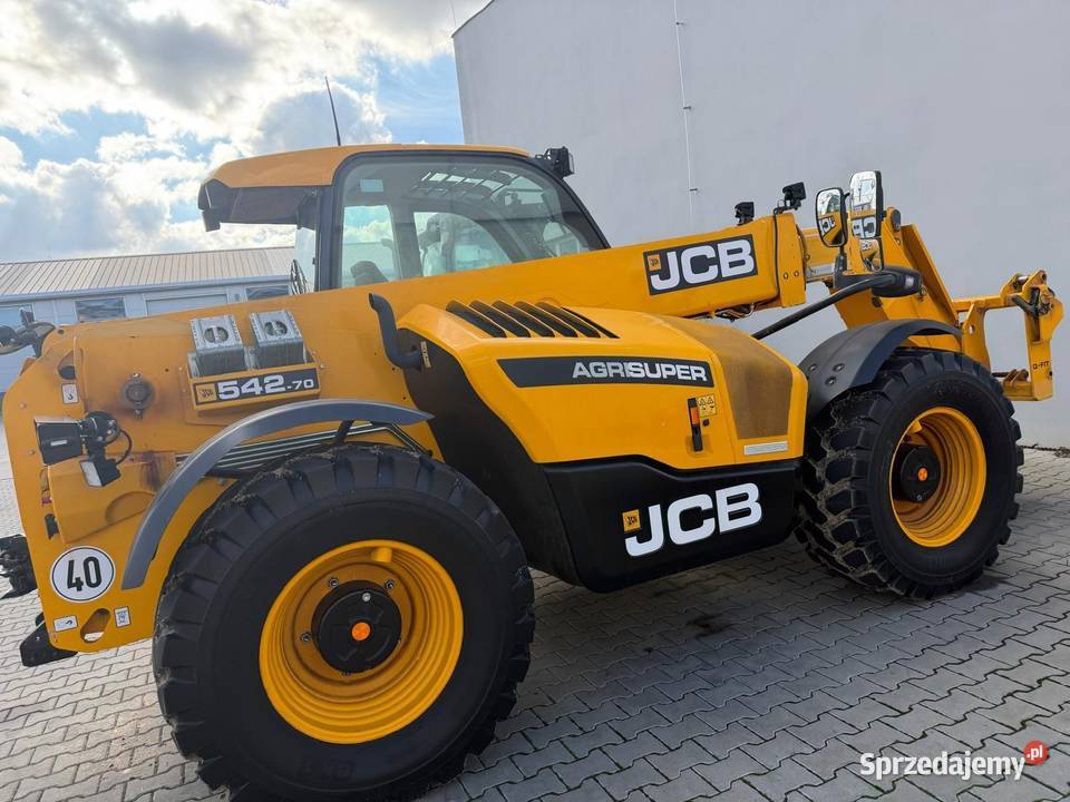 Ładowarka teleskopowa JCB 54270 AgriSuper Maszyny rolnicze Nowa Ruda