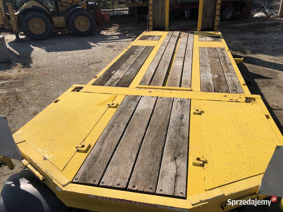 Przyczepa niskopodwozie 24t Rok produkcji 2007 Lawety wielkopolskie Strykowo