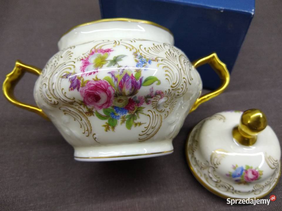 Cukiernica Rosenthal Sanssouci Diplomat Ivory Kalisz