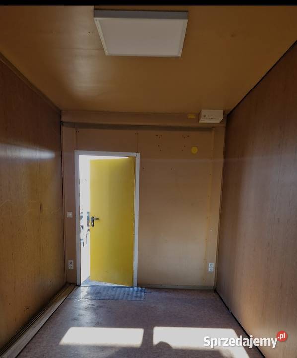 Sprzedam Kontener Biurowo Socjalny o wym605x244 mazowieckie Somianka-Parcele sprzedam