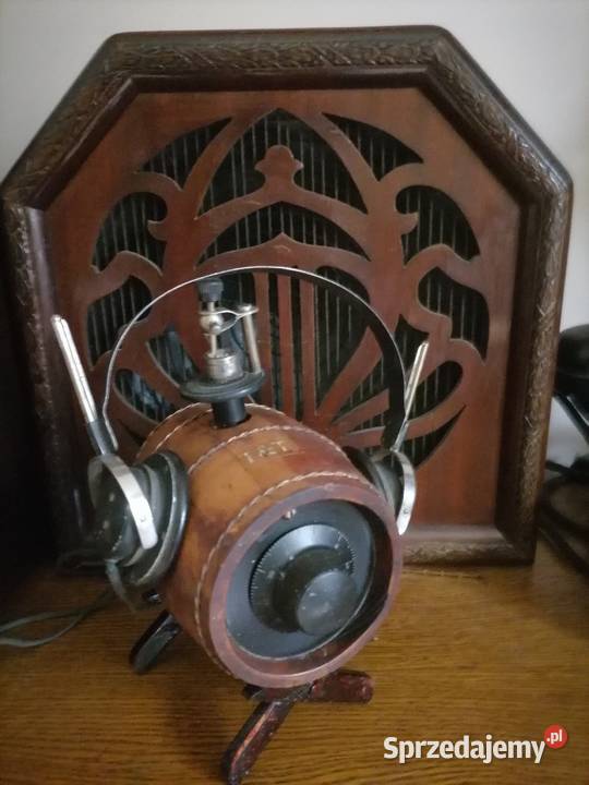 Stare Radio krysztalkowe z lat 20 tych U S Kraków