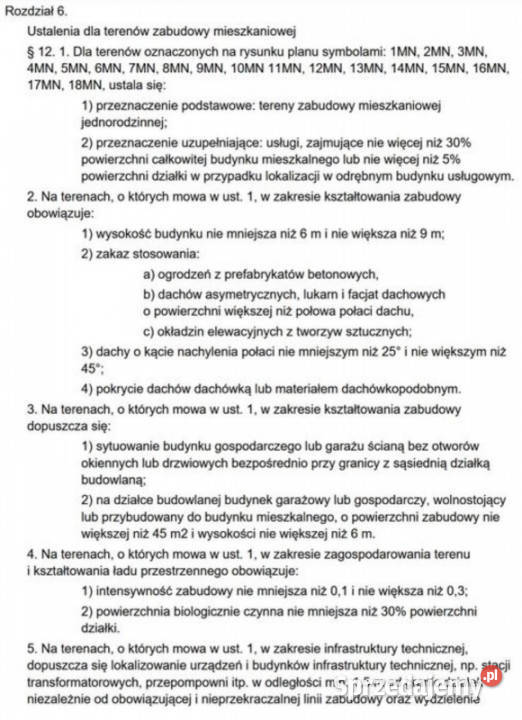 Działka budowlana Oleśnica Gryczana wszystkie sprzedam