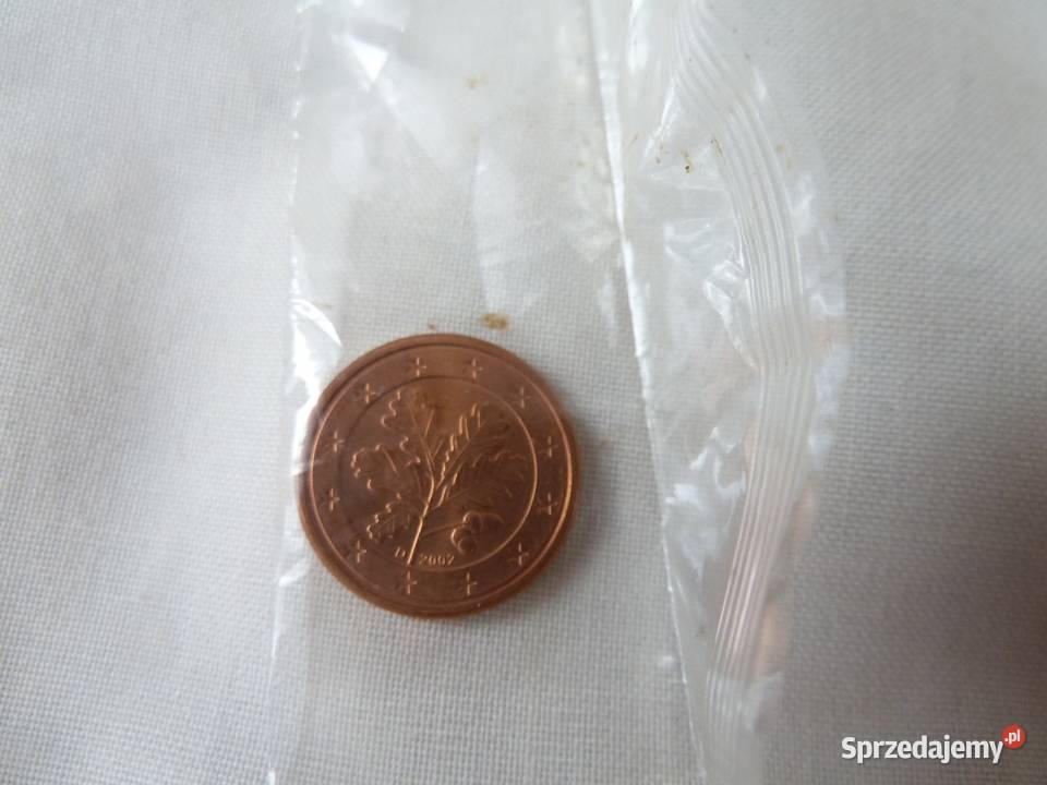 1 kolekcjonerski eurocent Niemcy D 2002 r Numizmatyka sprzedam