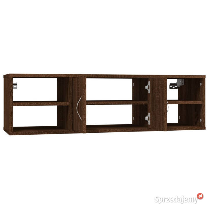 Półka ścienna brązowy dąb 102x30x29 WM826365 Warszawa sprzedam