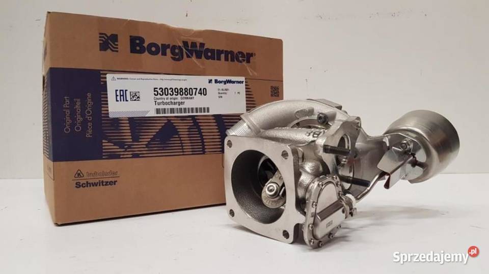 Nowa turbosprężarka BorgWarner KKK Części do maszyn budowlanych Siedlce