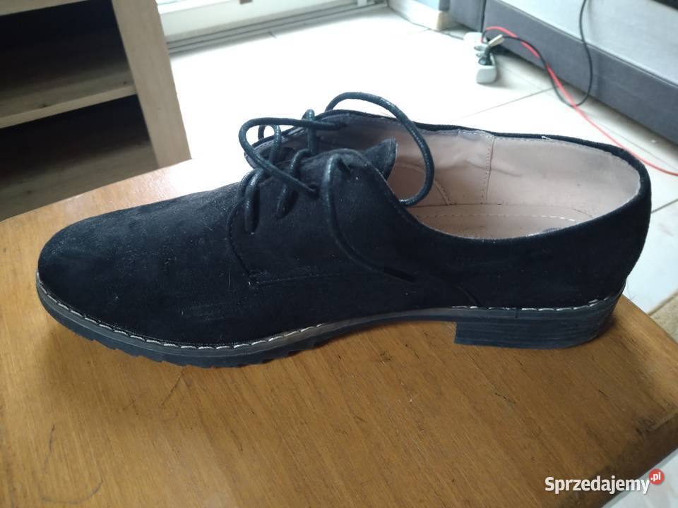 Zamszowe buty męskie rozmiar 40r śląskie Tychy sprzedam