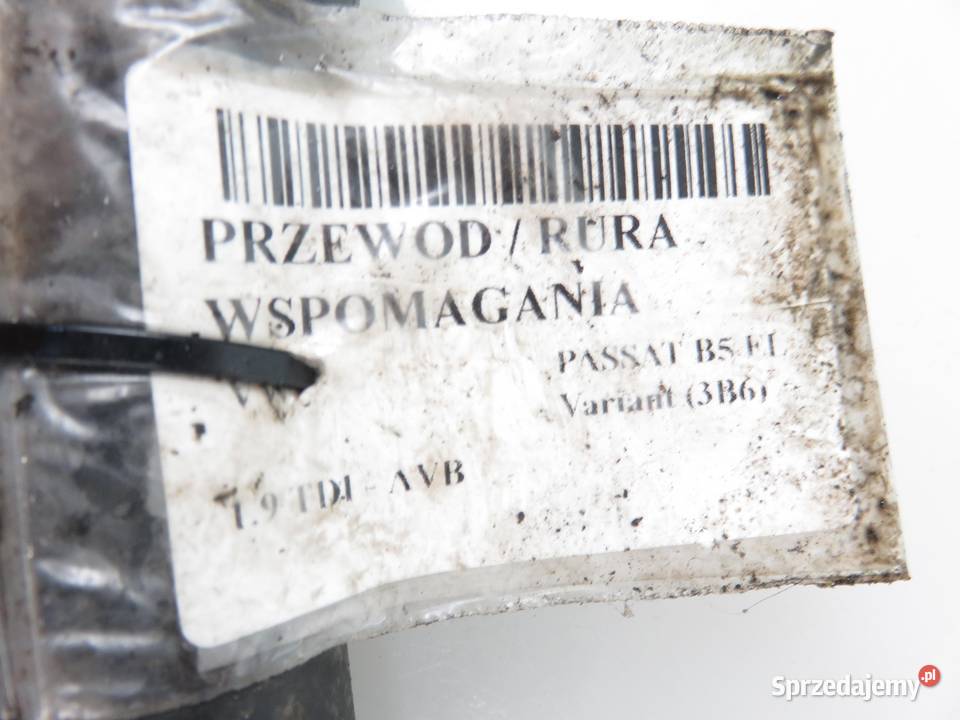 PRZEWÓD WSPOMAGANIA VW PASSAT B5 FL 19 TDI PD małopolskie