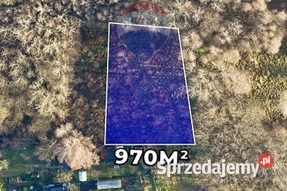 Działka mieszkaniowousługowa 970 m MPZP lubuskie Zielona Góra