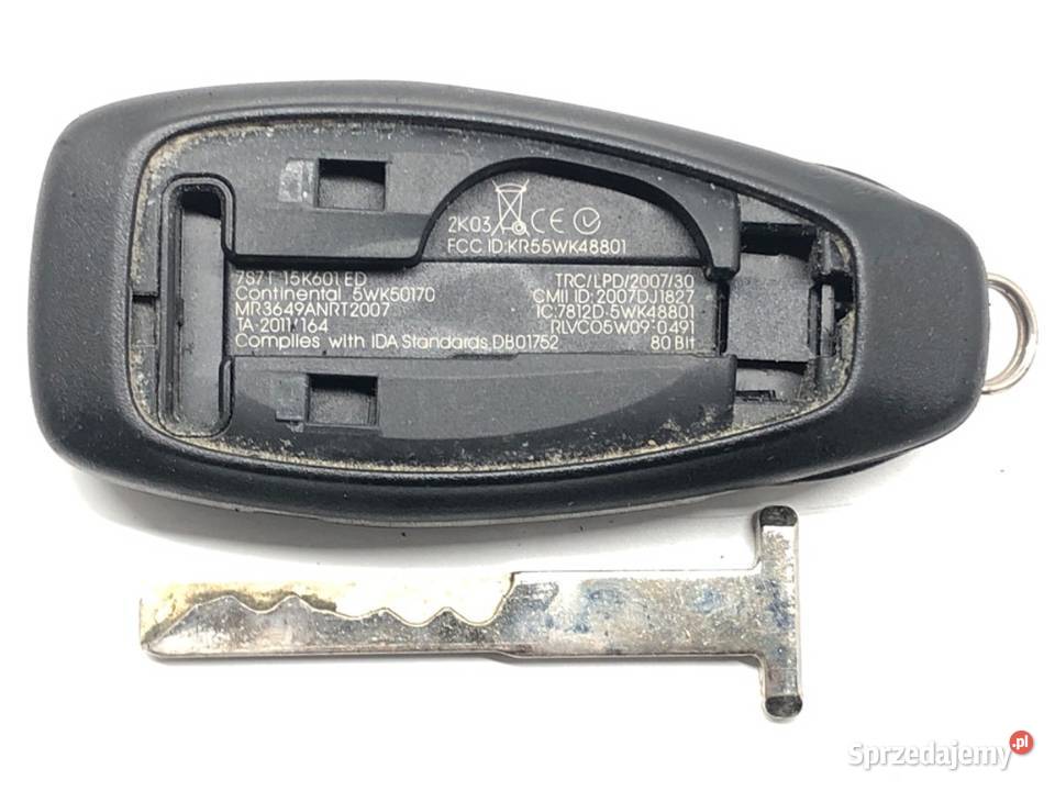 KLUCZYK PILOT FORD FOCUS III 7S7T15K601ED PILOT podkarpackie sprzedam