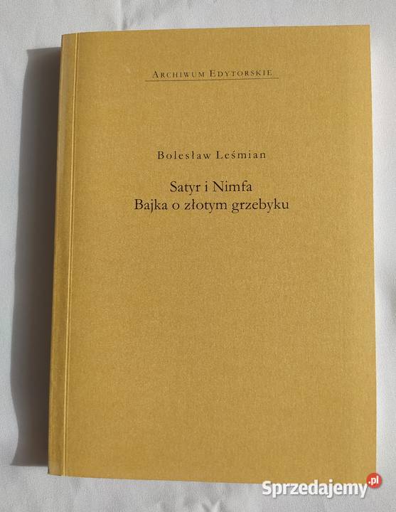 Satyr i Nimfa Bajka o złotym grzebyku Bolesław podlaskie Hajnówka