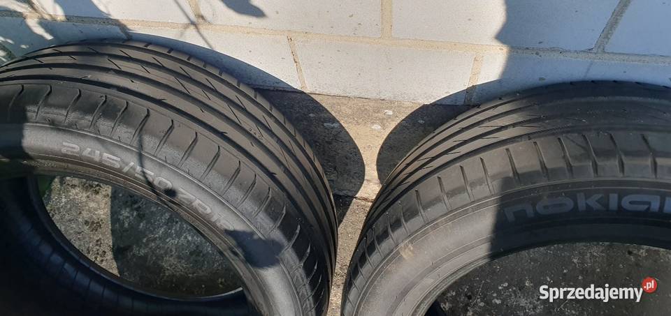 4x opony R18 24550 r18 nokian zline 24550 R18 50 Rąbień sprzedam