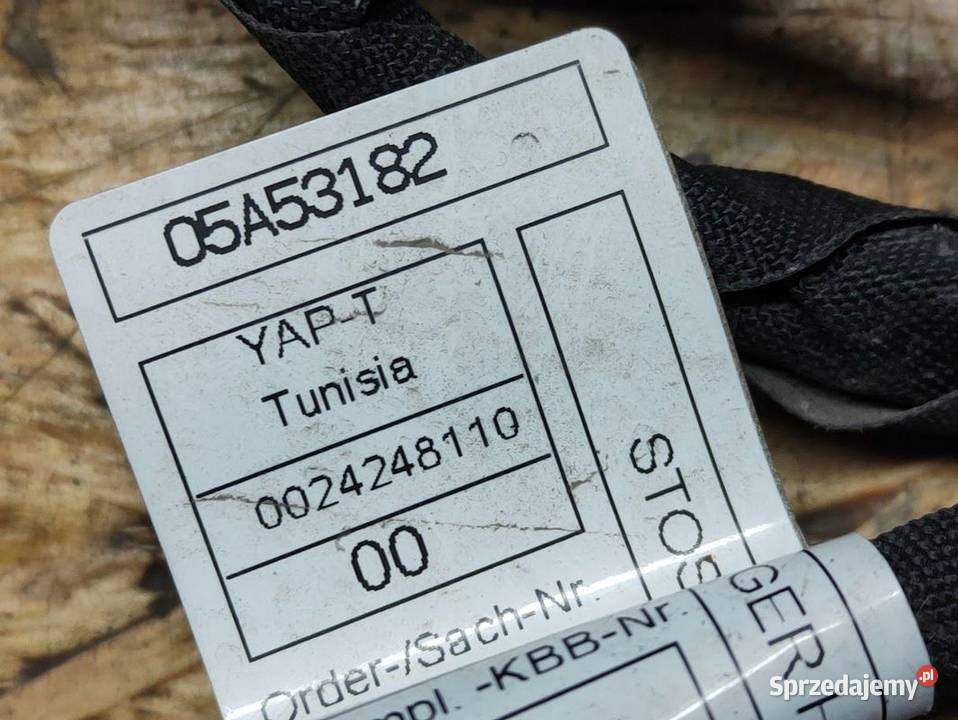 Wiązka PDC Instalacja Zderzaka Tył BMW IX i20 Pleszew