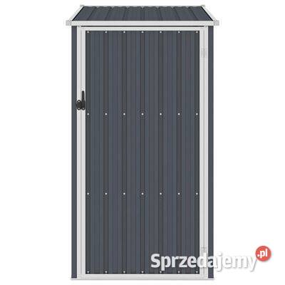 vidaXL Szopa ogrodowa antracyt 87x98x159 stal Warszawa