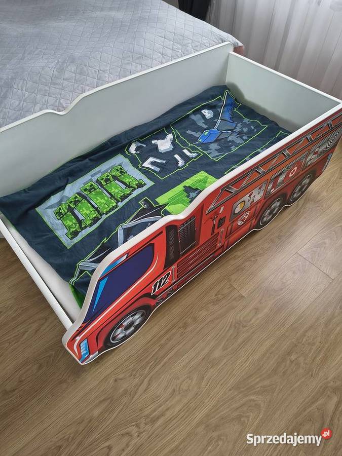 Łóżko dziecięce straż pożarna